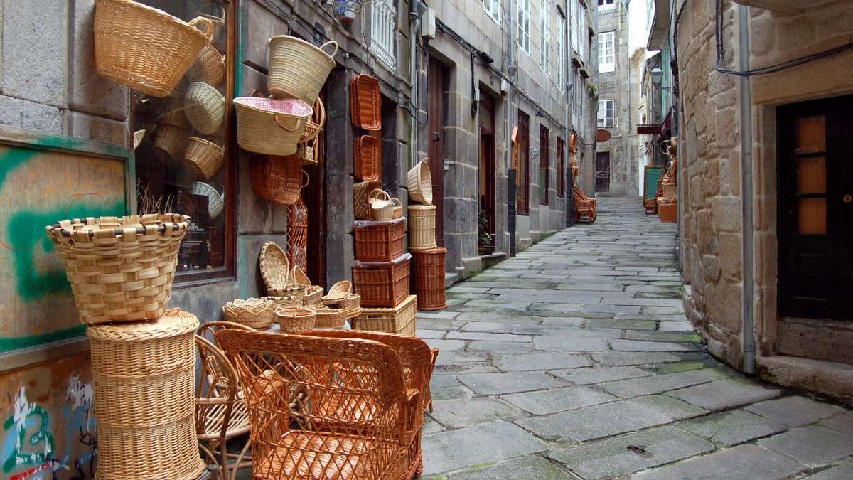 Vigo Stadt in Spanien Online-Puzzle