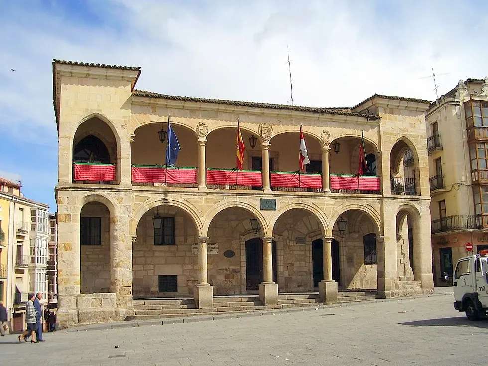 Orașul Zamora din Spania puzzle online