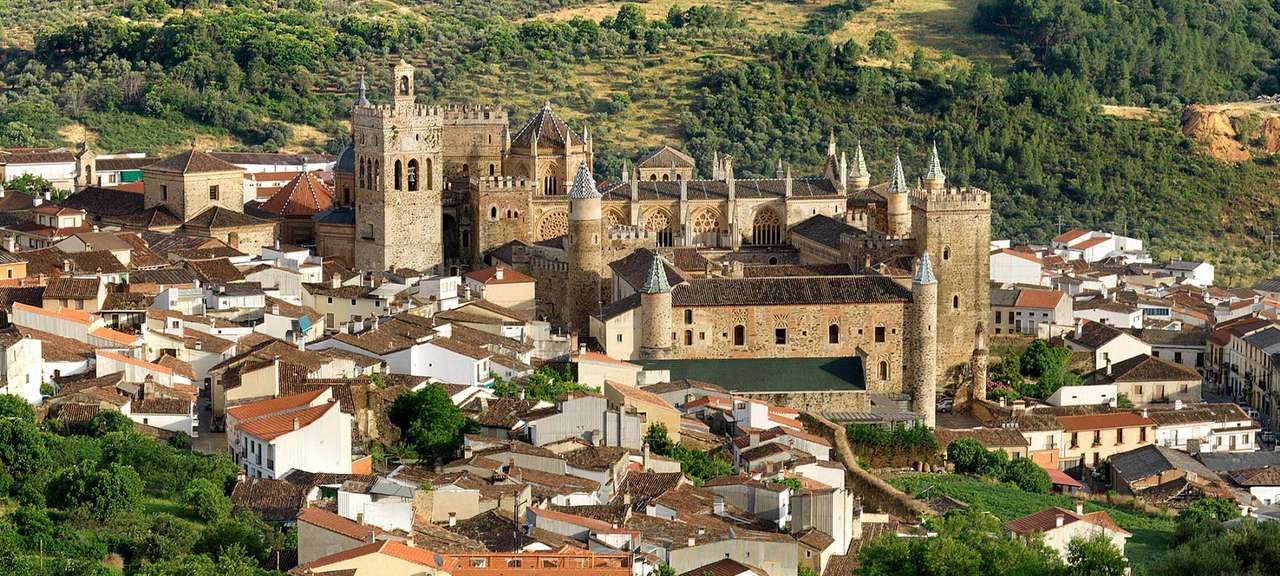 Πόλη της Εστρεμαδούρα στην Ισπανία online παζλ