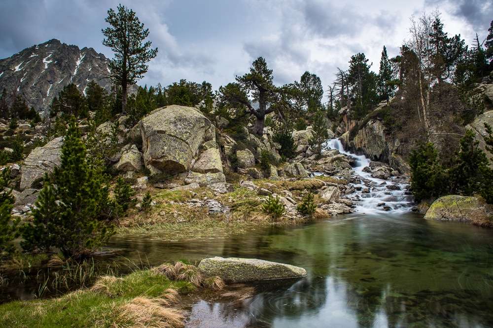 Nationalpark i Pyrenéerna Spanien pussel på nätet