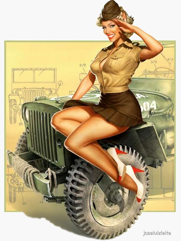 JEEP WILLYS MILITAR .... jigsaw puzzle online