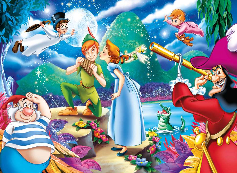 Peter Pan Puzzlespiel online