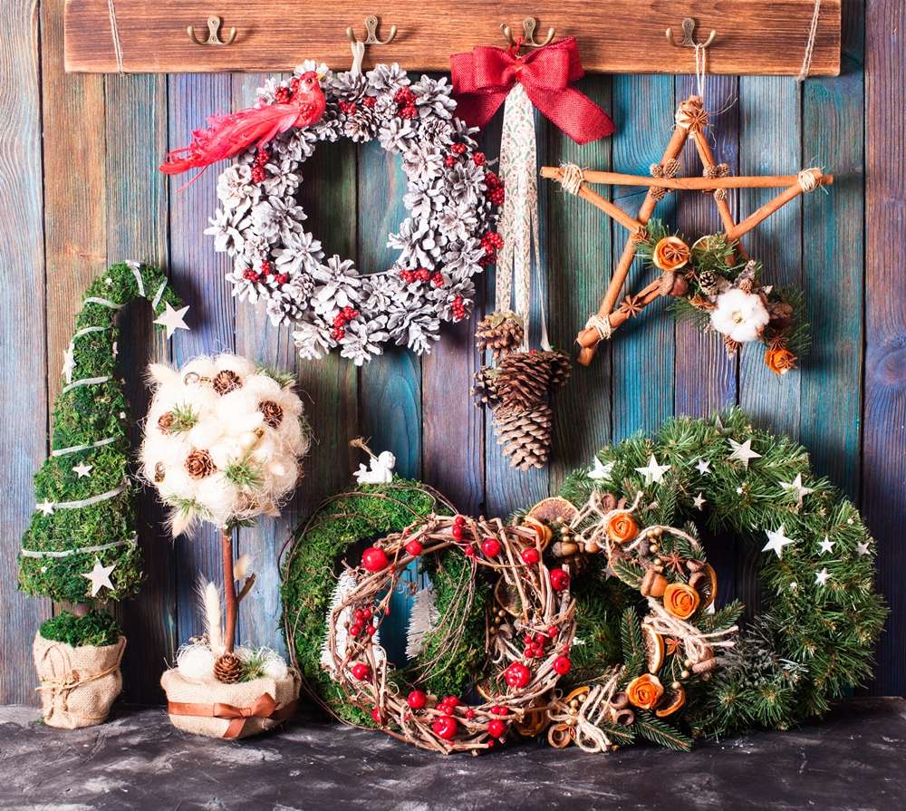 decorazioni natalizie puzzle online