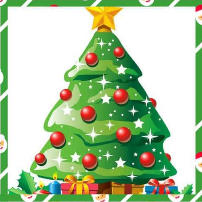 vánoční strom online puzzle