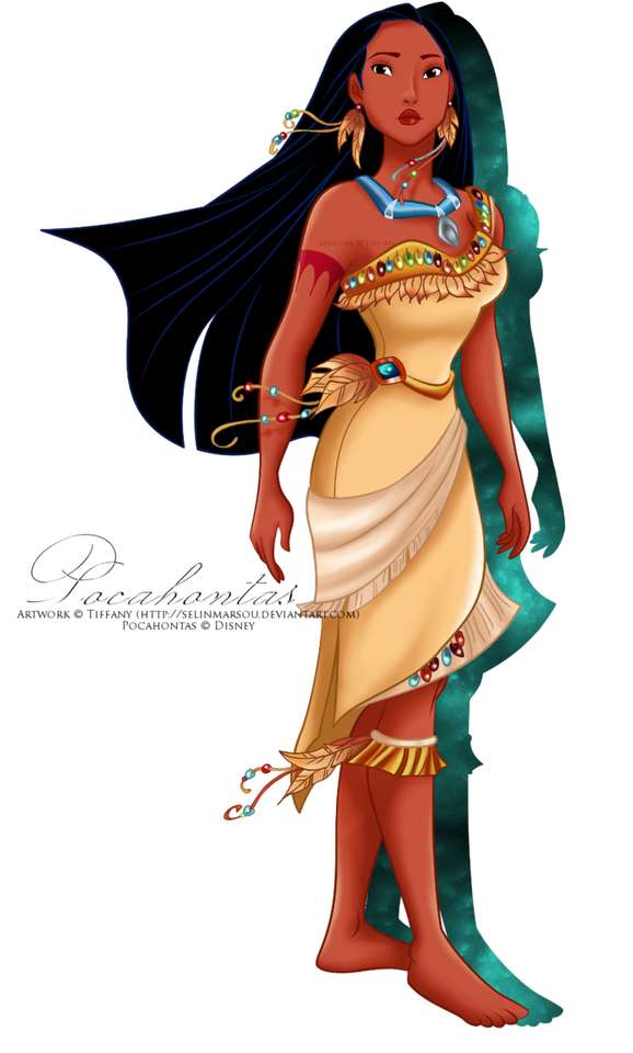 Pocahontas pussel på nätet