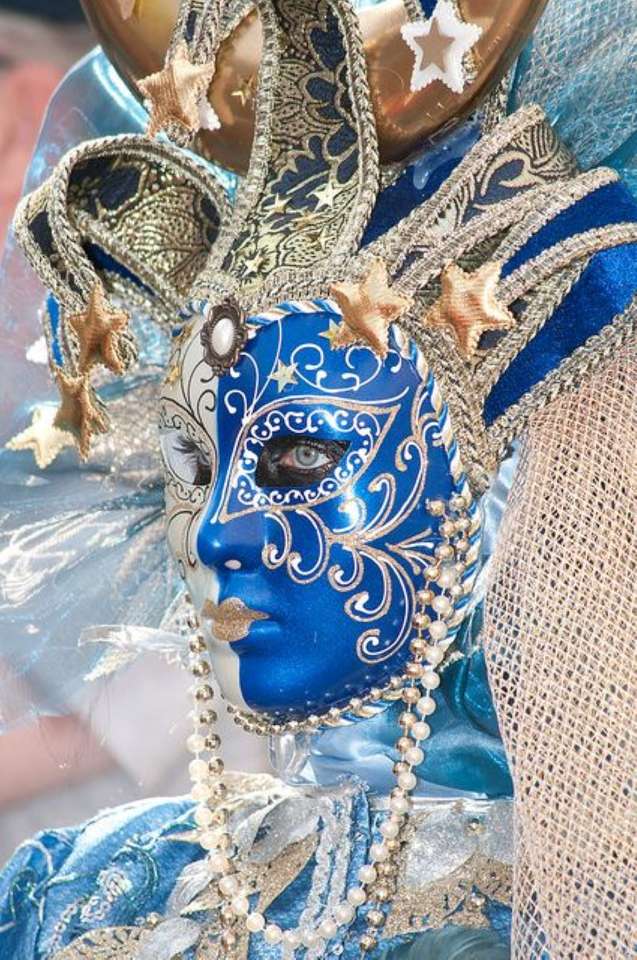 Benátské masky a kostýmy skládačky online