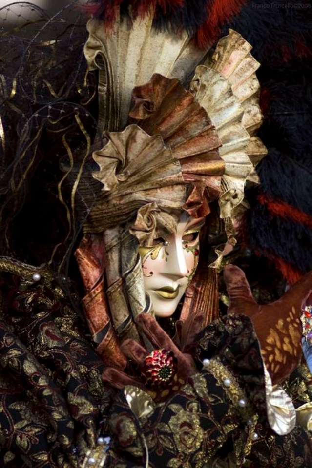 Benátské masky a kostýmy skládačky online