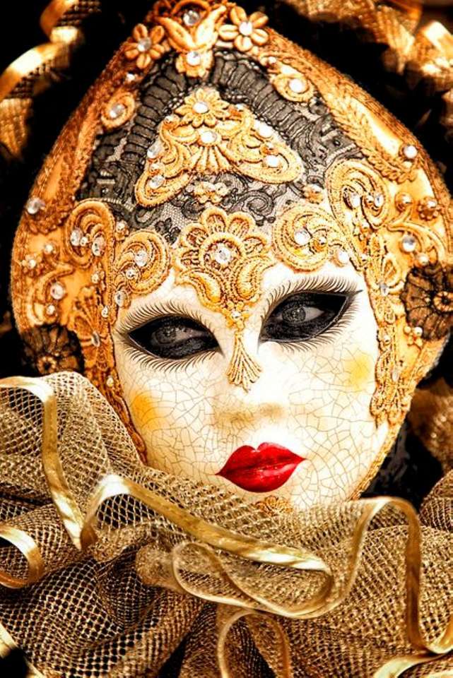 Velencei maszkok és jelmezek kirakós online