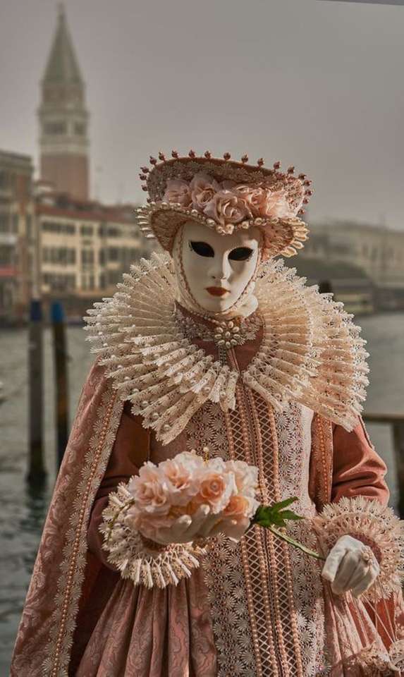Venezianische Masken und Kostüme Online-Puzzle