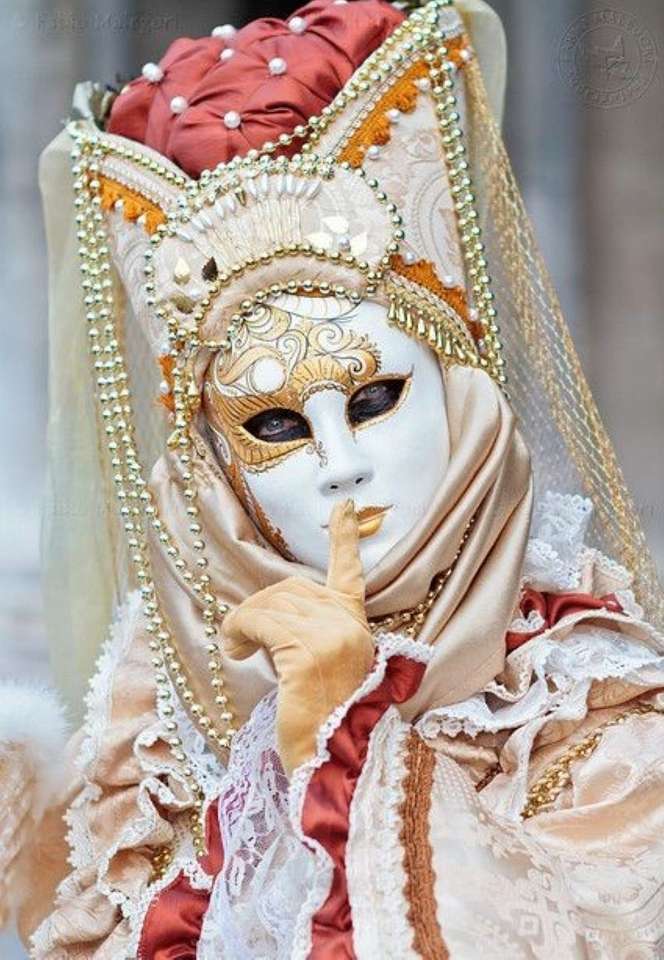 Venezianische Masken und Kostüme Puzzlespiel online
