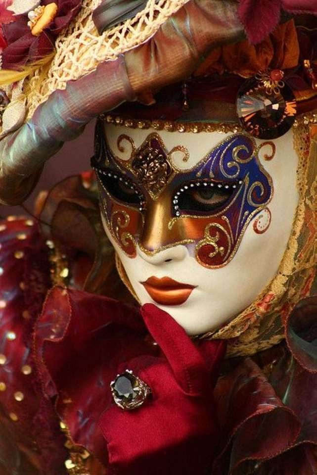 Venezianische Masken und Kostüme Puzzlespiel online