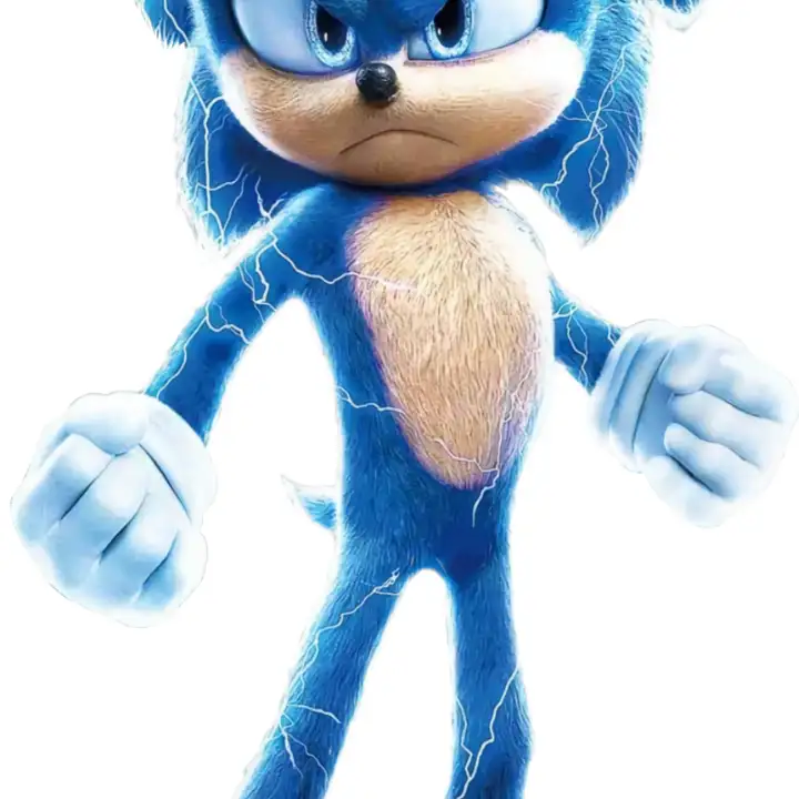 Sonic the Hedgehog (2020) : TextlessPosters