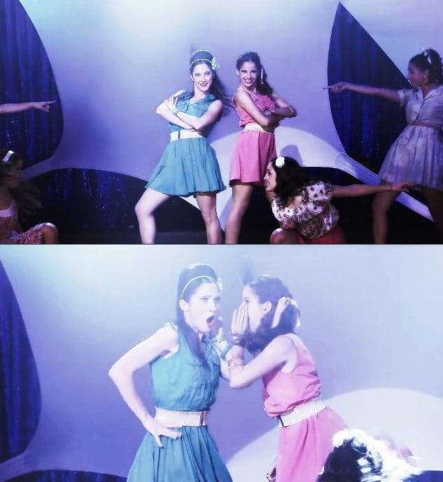Francesca och Camila pussel på nätet