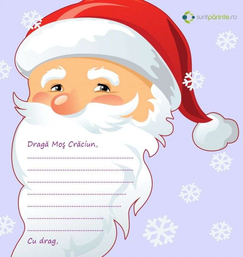 Lettera a Babbo Natale puzzle online