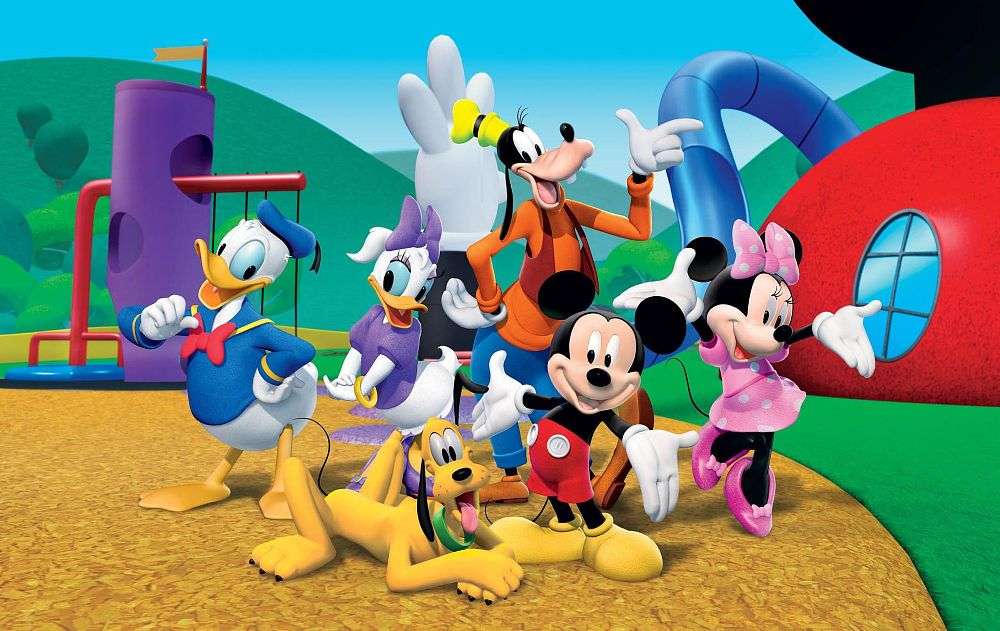 Cartoni animati Disney puzzle online