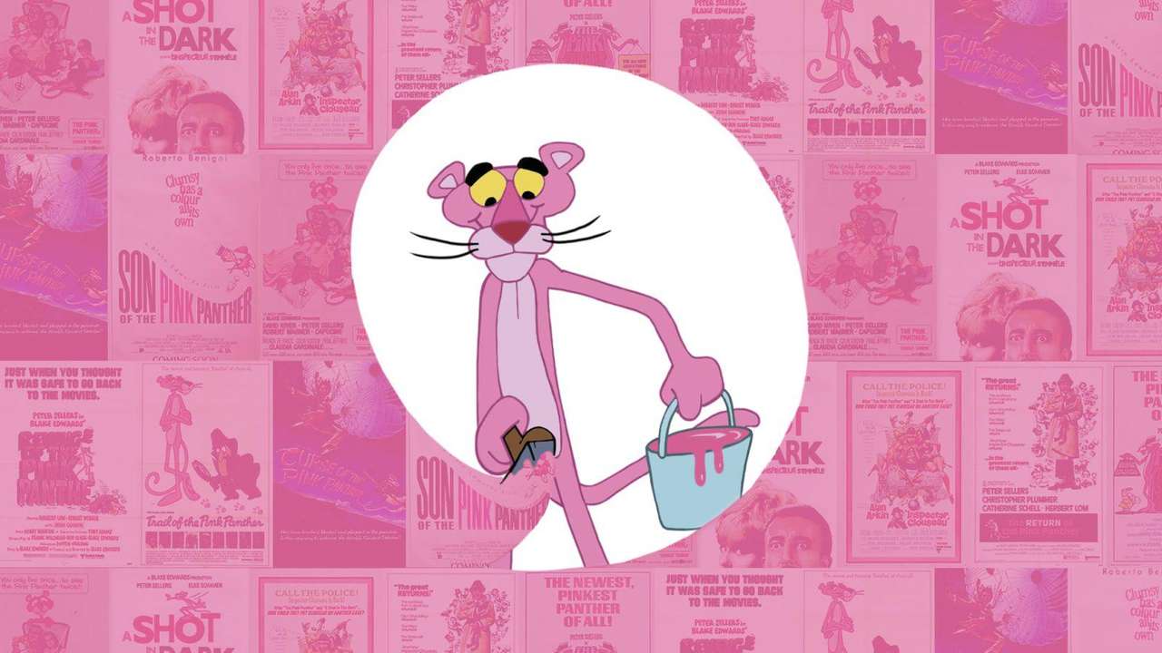 Το Pink Panther Manu παζλ online