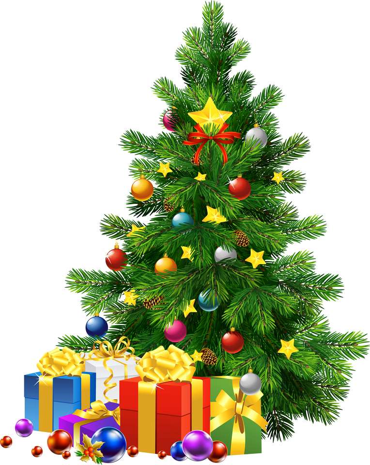 Árvore de Natal puzzle online