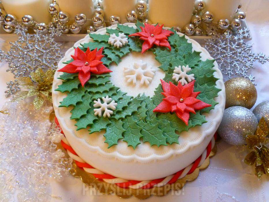 cake - de ster van Bethlehem online puzzel
