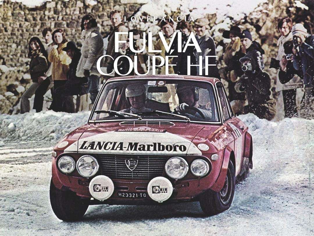 Fulvia Coupè HF Lancia Itálie skládačky online