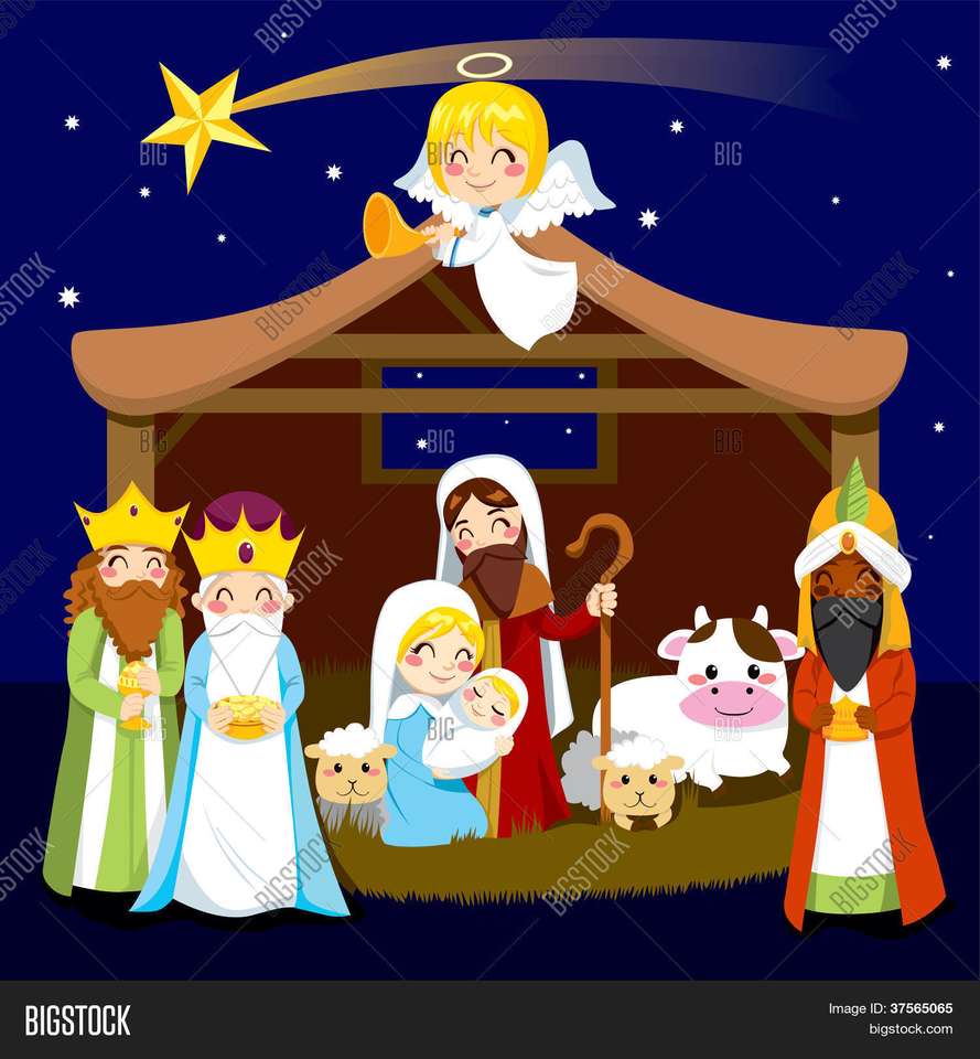Ježíšovo narození skládačky online
