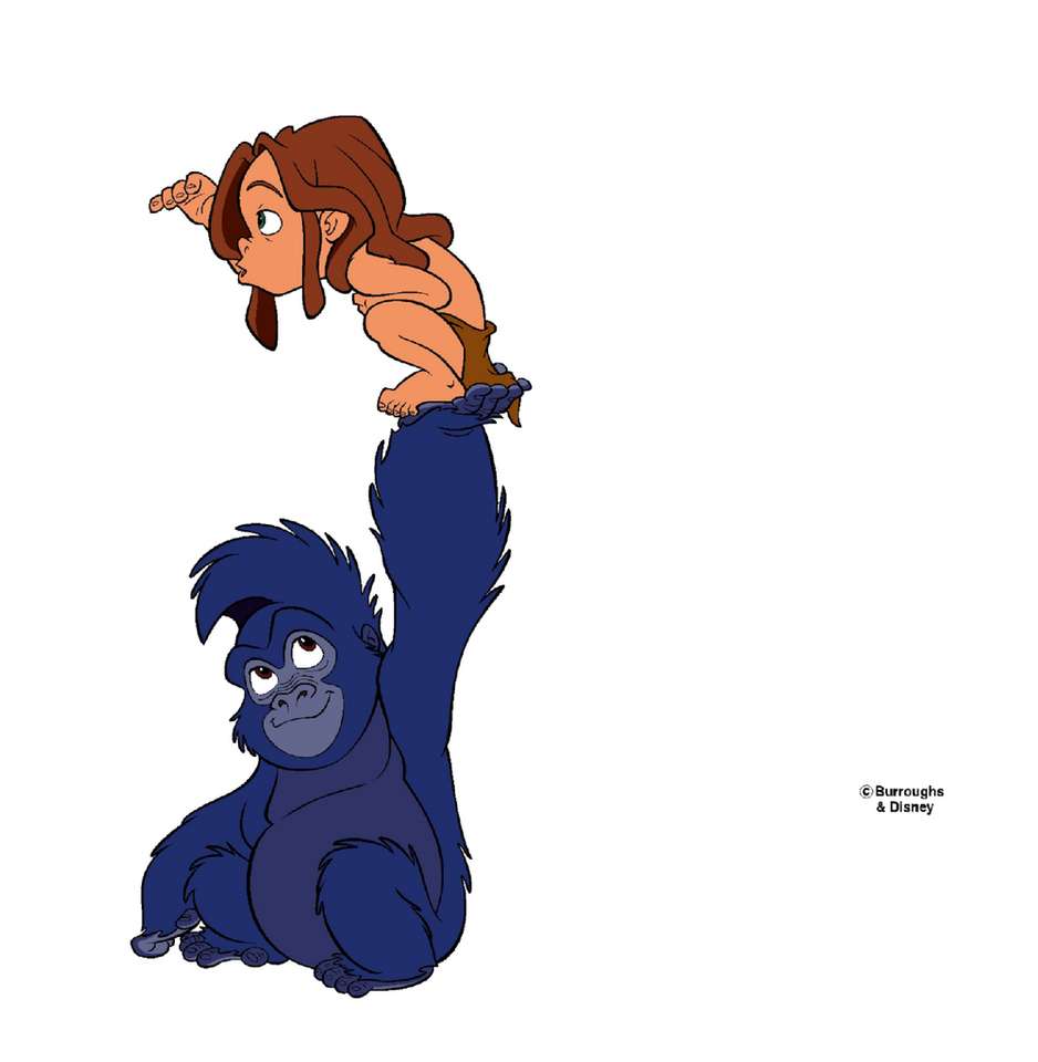 Tarzan .. legpuzzel online