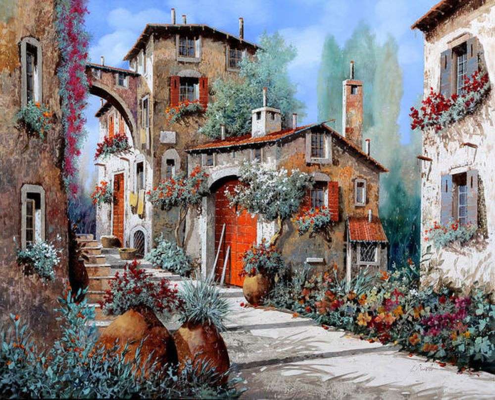 Pintura Bella Italia quebra-cabeças online