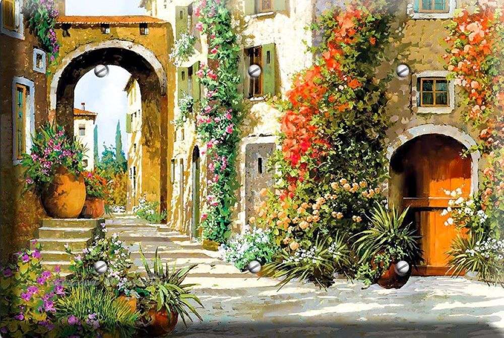 Bella Italia schilderij online puzzel