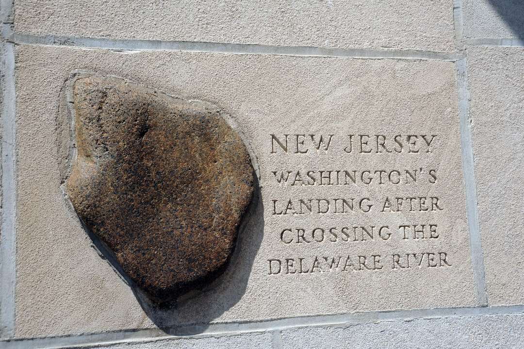 New Jersey Washington's Landing dopo aver attraversato il fiume Delaware puzzle online