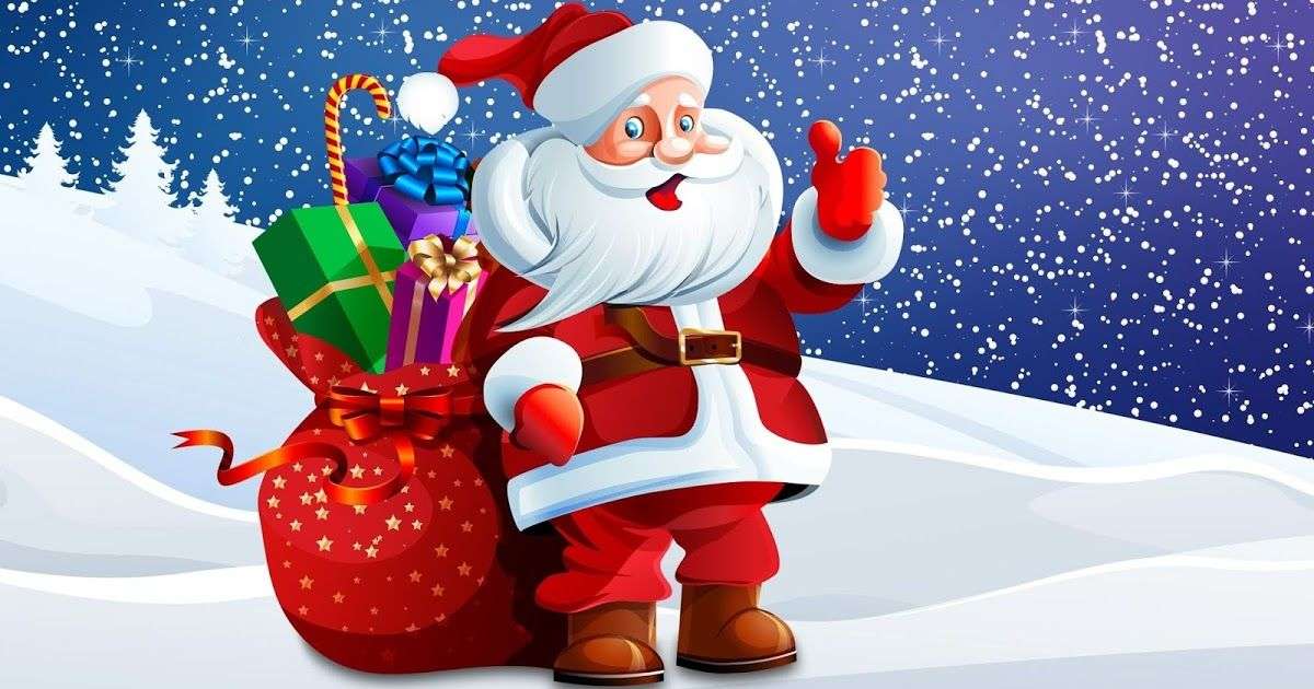 Jogos de Quebra cabeça da Papai Noel ou Pai Natal para imprimir