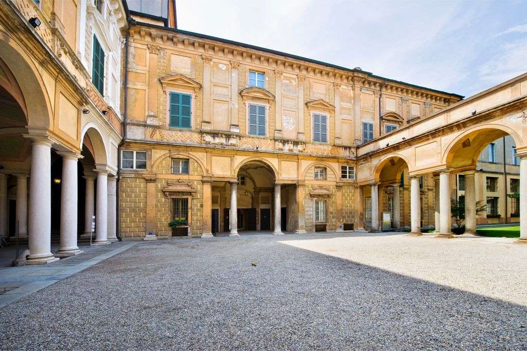 Cremona i Lombardiet Italien pussel på nätet