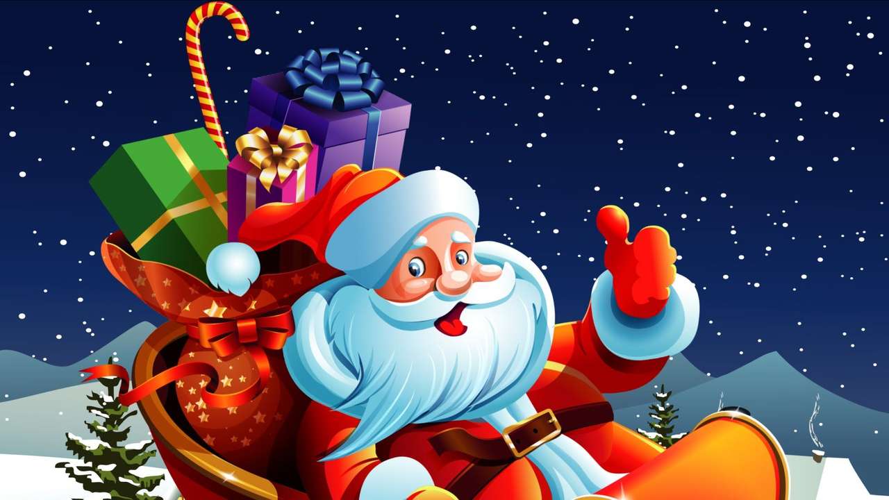 Weihnachtsmann Puzzlespiel online
