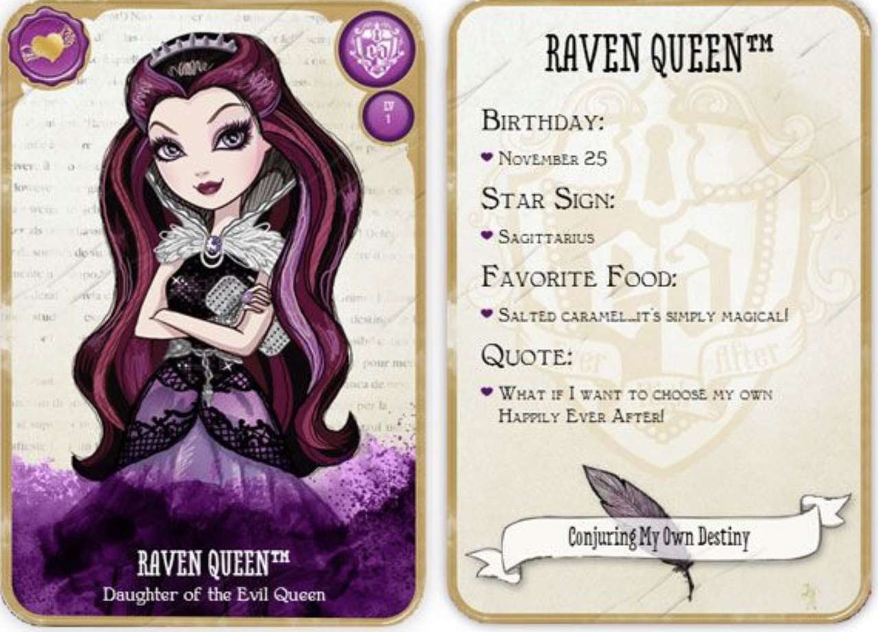 Rainha Raven quebra-cabeças online