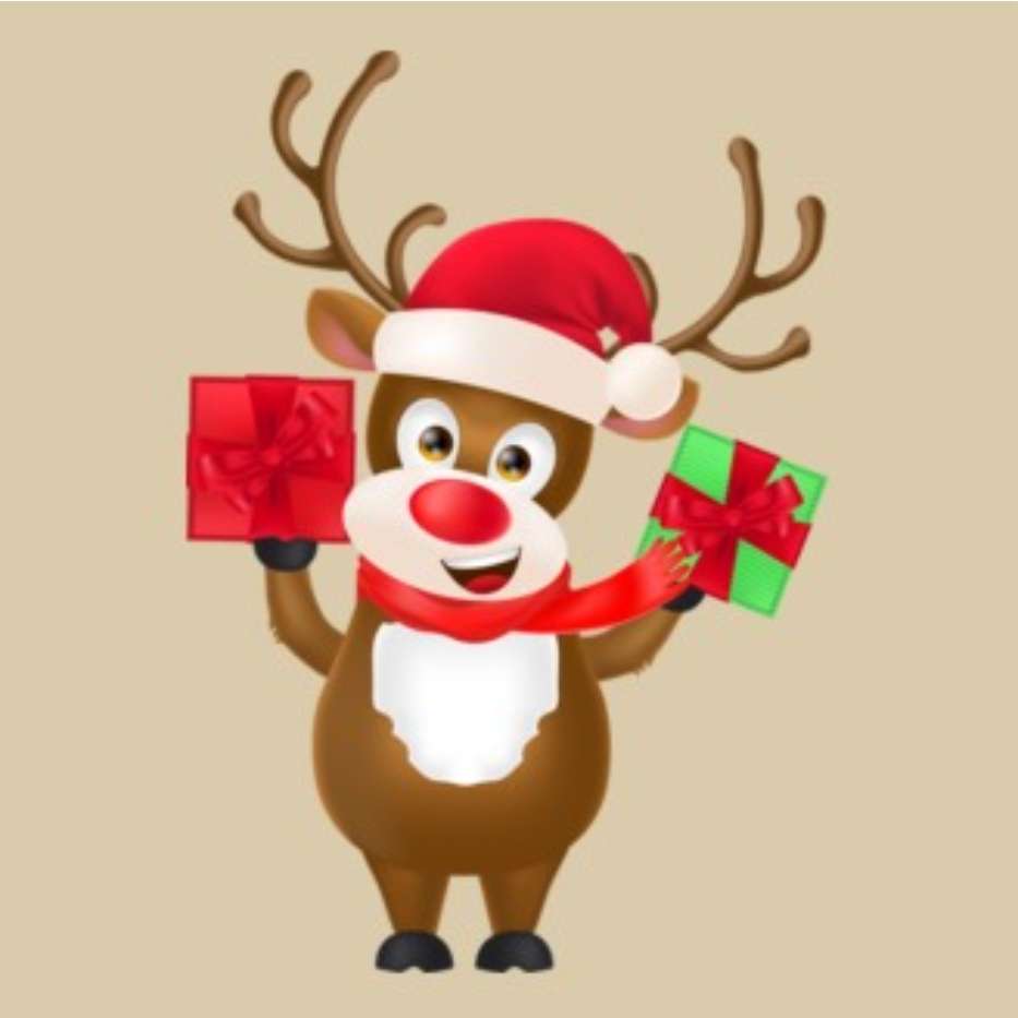 Rudolf, la renna puzzle online