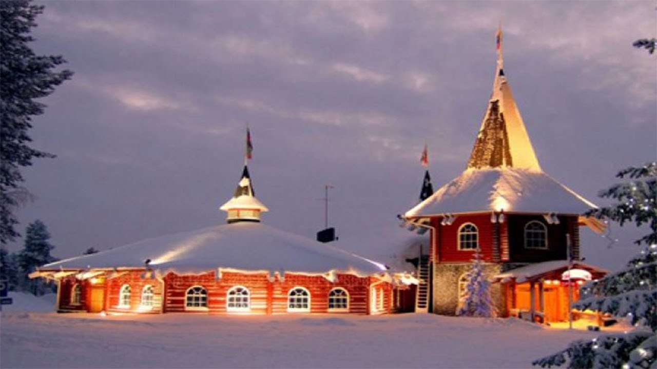 Casa Lui Moș Crăciun rompecabezas en línea