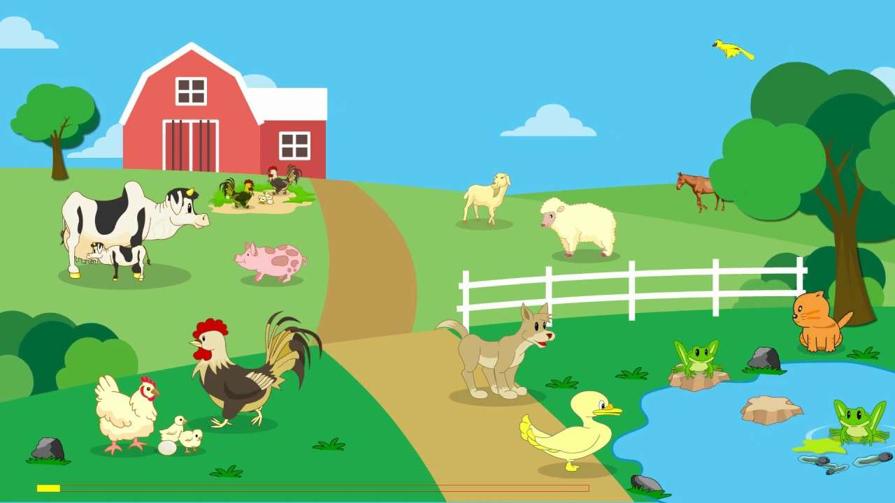 Farm Cartoon puzzle online