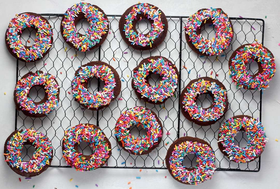 donuts assados quebra-cabeça