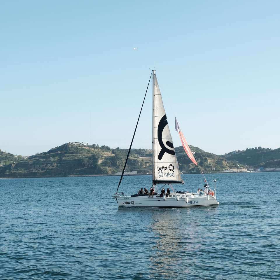 bílá plachetnice na moři během dne skládačky online