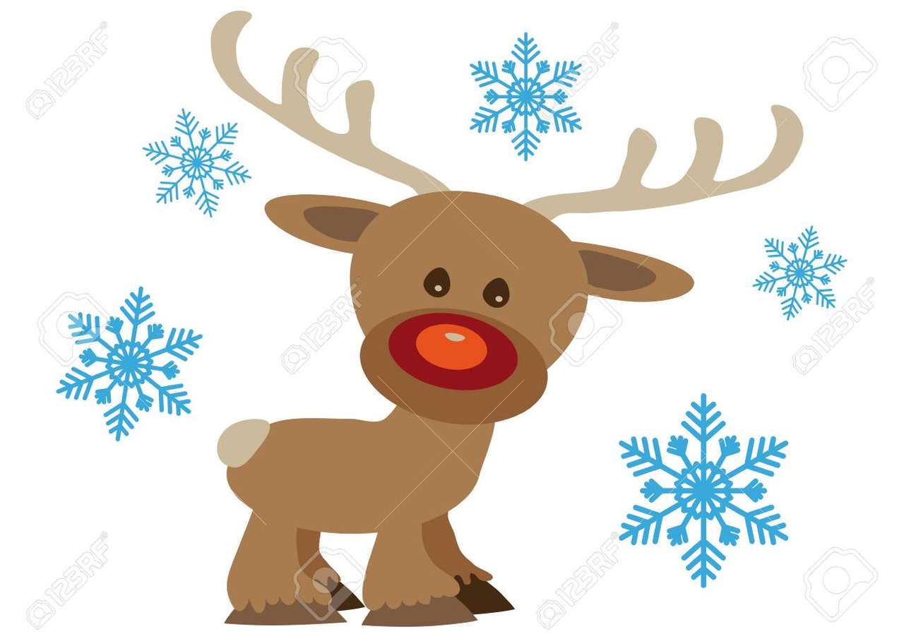 Rudolf - The red-nosed reindeer online puzzle