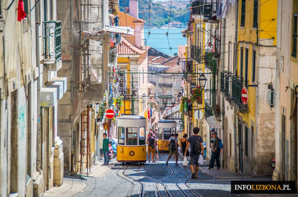 utca Lisszabonban kirakós online