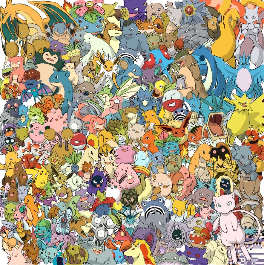 PokemonGen1 puzzle en ligne