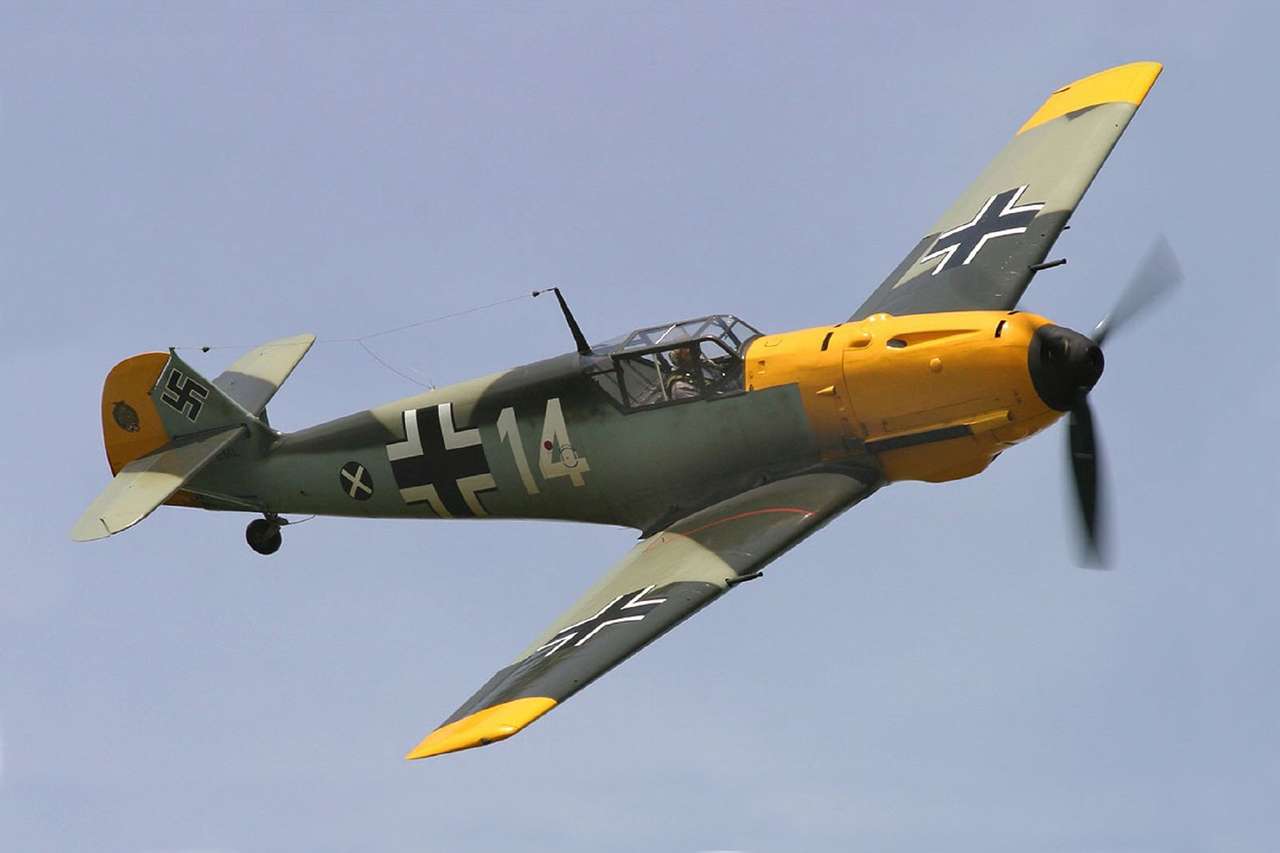 Messerschmitt Bf 109 E пазл онлайн