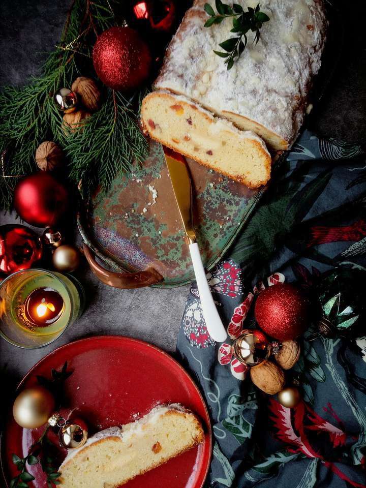Χριστουγεννιάτικο ψωμί παζλ online