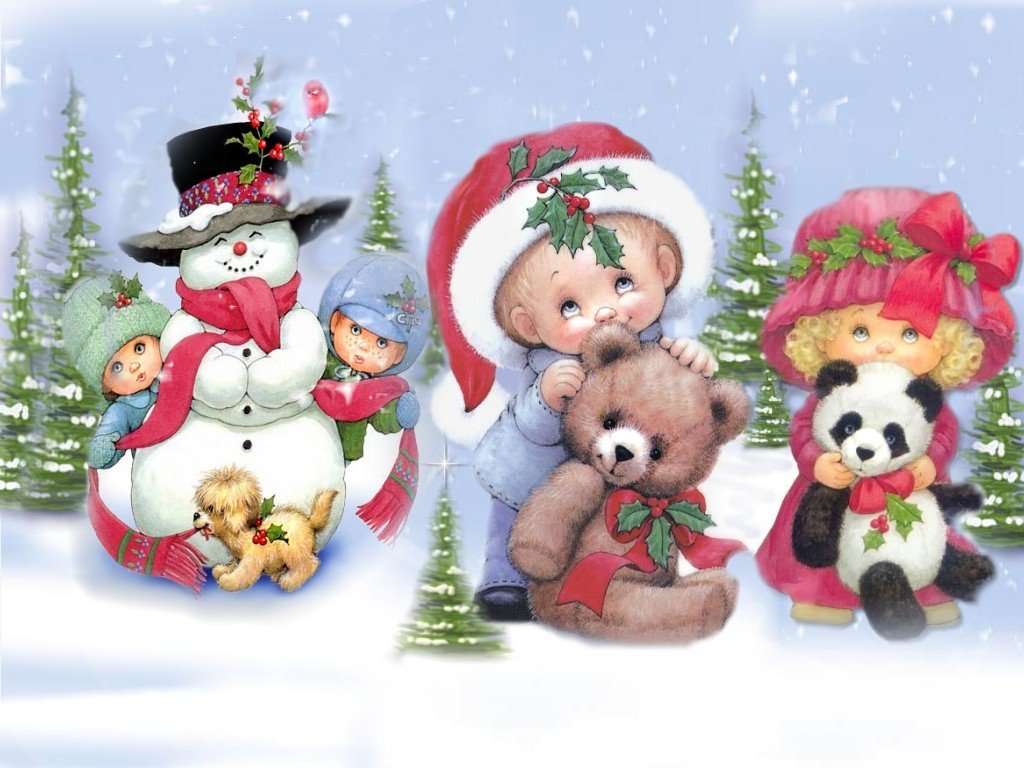 Kouzelné Vánoce skládačky online