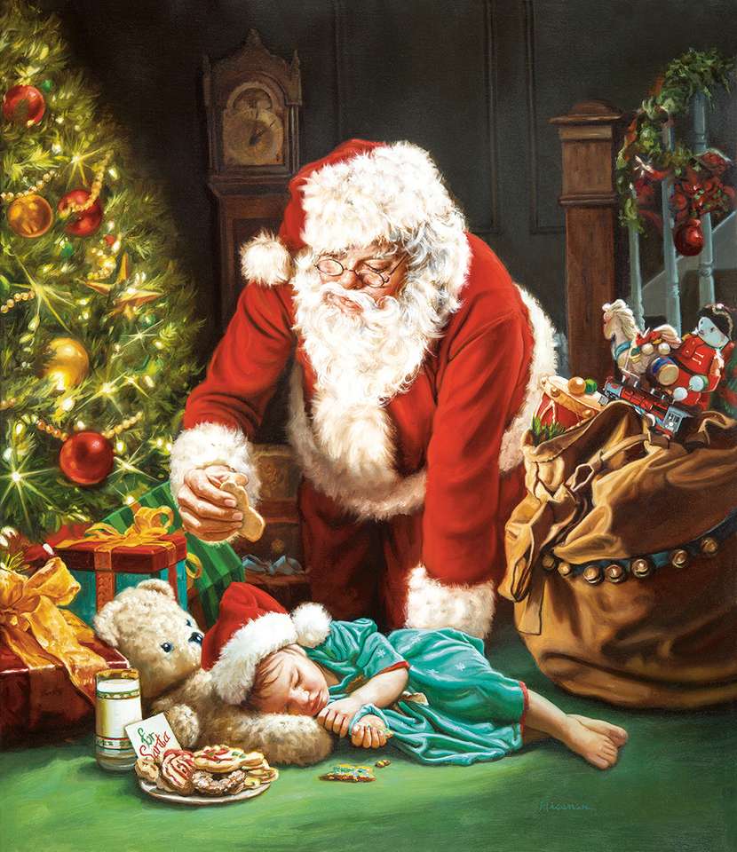 Regalo per Babbo Natale puzzle online