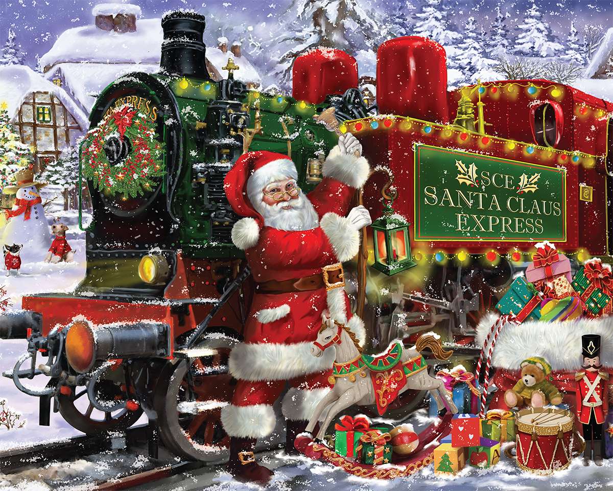 Santa Claus Express online puzzle