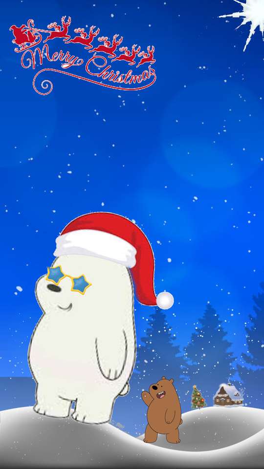Polar élvezi a karácsonyt kirakós online