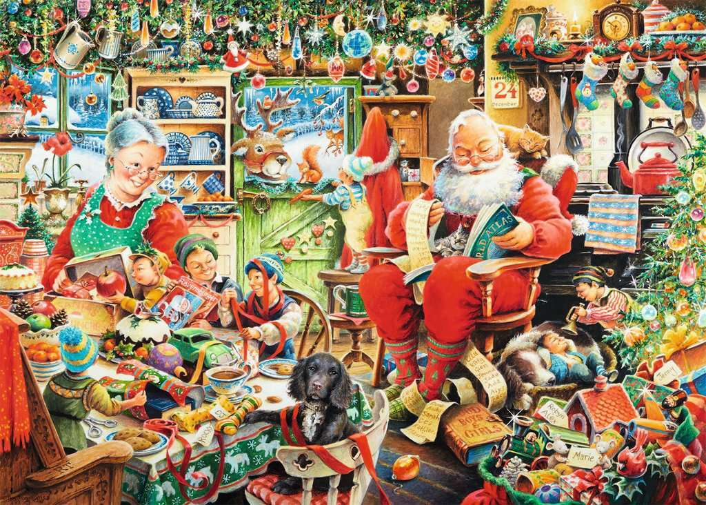 favolosamente con Babbo Natale puzzle online