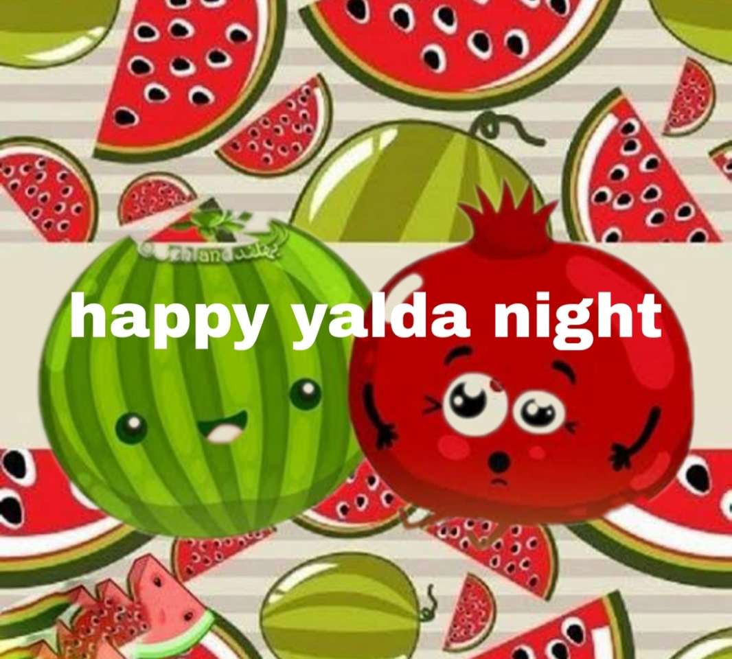 Aboutorabi Lehrer lernt Yalda Nacht Puzzlespiel online