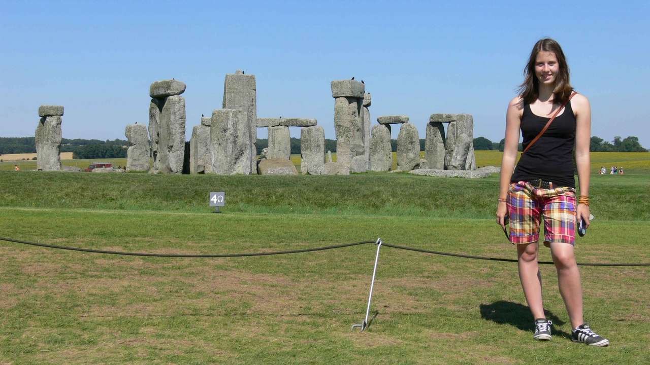 Stonehenge-i személy kirakós online