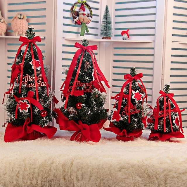decorado com árvores de natal puzzle online